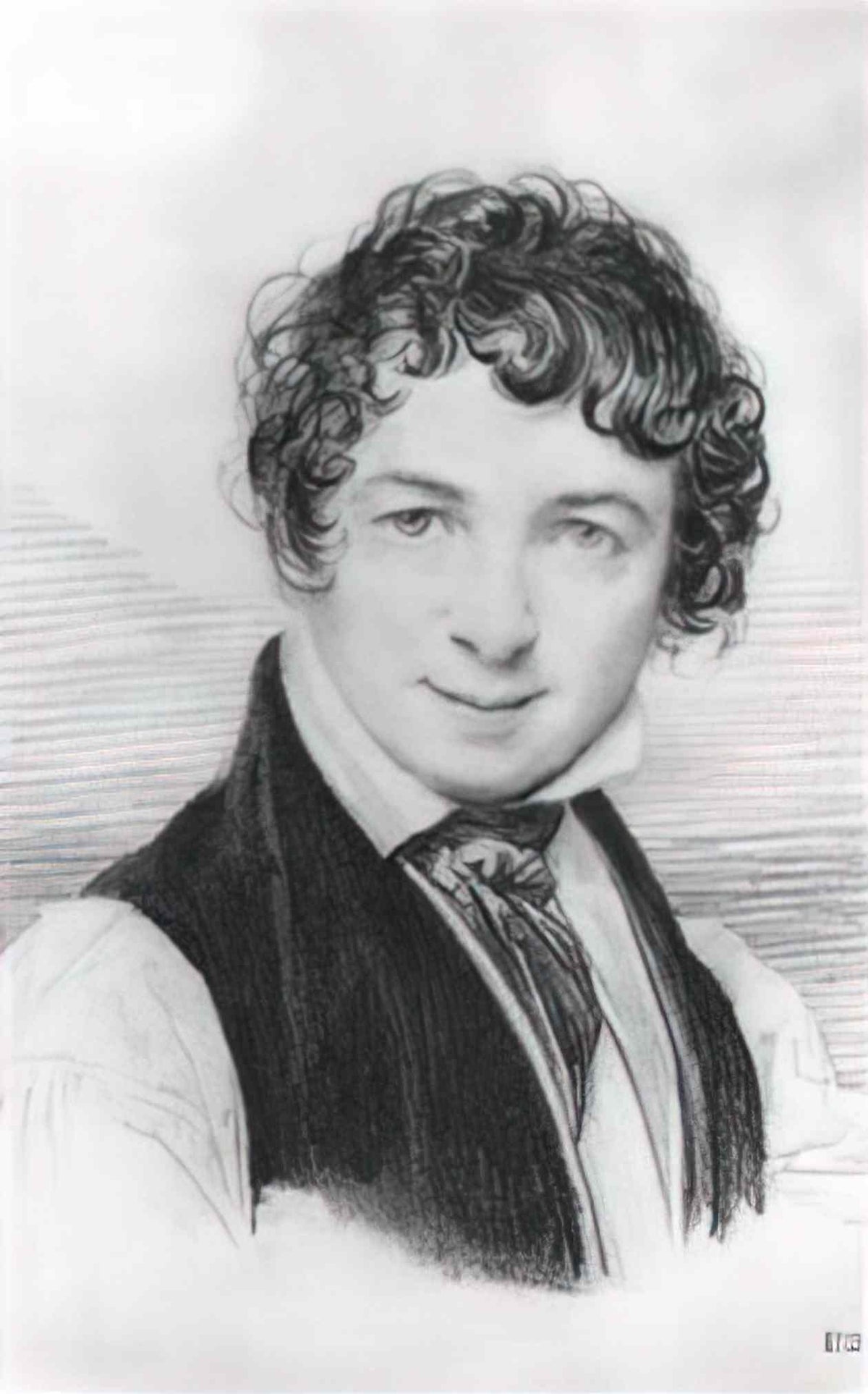Orest Kiprensky self portrait 1828 1 Art A4 Photo Print