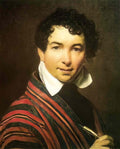 Orest Kiprensky self portrait 1828 Art A4 Photo Print