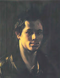 Orest Kiprensky self portrait with brushes behind the ear 1808 Art A4 Photo Print
