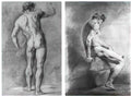 Orest Kiprensky standing sitter with a stick sitter on a rock 1801 Art A4 Photo Print