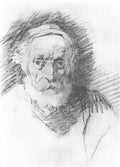 Orest Kiprensky the old man s head 1807 Art A4 Photo Print