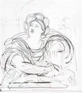 Orest Kiprensky tiburtine sibyl 1817 Art A4 Photo Print