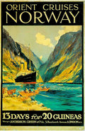 Orient 2 Vintage A4 Photo Print