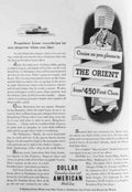Orient Cruise Ship Vintage Retro Advert Poster A4 Photo Print
