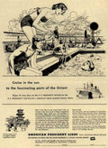 Orient Cruise Ships Vintage Retro Advert Ads A4 Photo Print