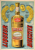 Origan Du Comtat 1915 French Liqueur Vintage Advert A4 Photo Print