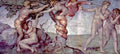 Original sin and expulsion by Michelangelo A4 Photo Print