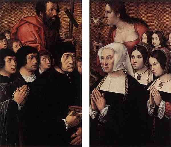 Orley Bernaert Van Haneton Triptych Wings A4 Photo Print