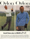 Orlon Palmer Golf 1960s Vintage Retro Advert