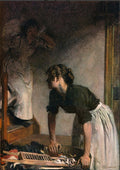 Orpen William Studio Wash house USE 2022 A4 Photo Print