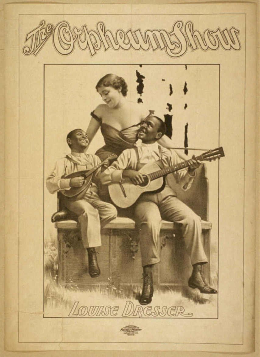Orpheum Show Music Vintage Retro Advert Poster A4 Photo Print