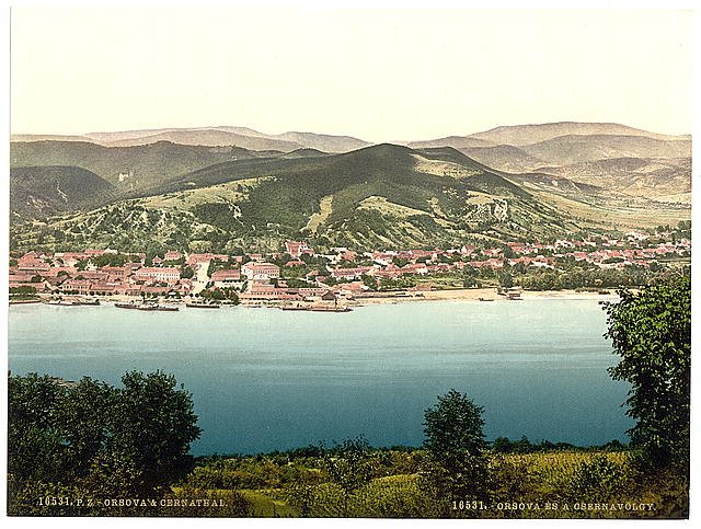 Orsova and Cernthal Vintage A4 Photo Print