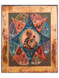 Orthodox Icons mother of god burning bush 2 A4 Photo Print