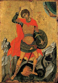 Orthodox Icons st george 223 A4 Photo Print