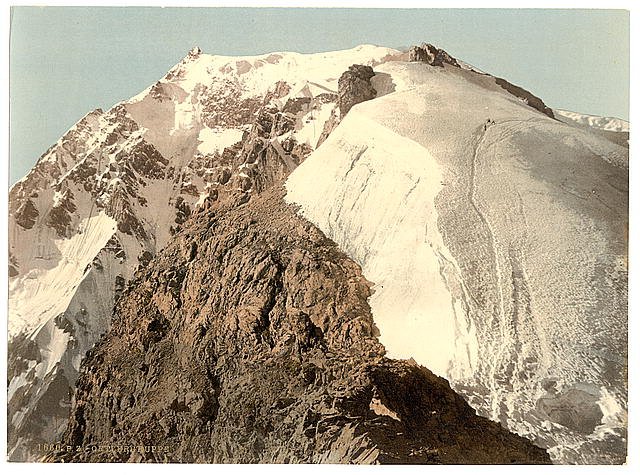 Ortler Group from the Payerhutte Tyrol Vintage A4 Photo Print
