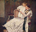 Osborne Walter 1859 1903 Mrs Noel Guinness and her Child A4 Photo Print