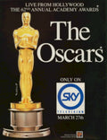 Oscar Awards Hollywood 1990s Vintage Retro Advert