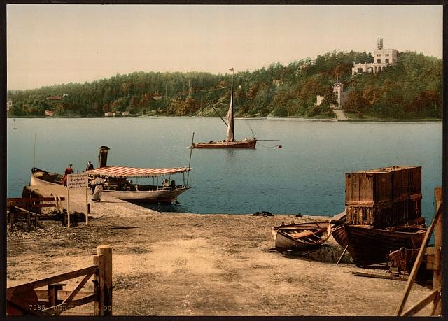 Oscarshal Christiania Vintage A4 Photo Print
