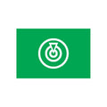 Oshima Island Flag N2394 A4 Photo Print