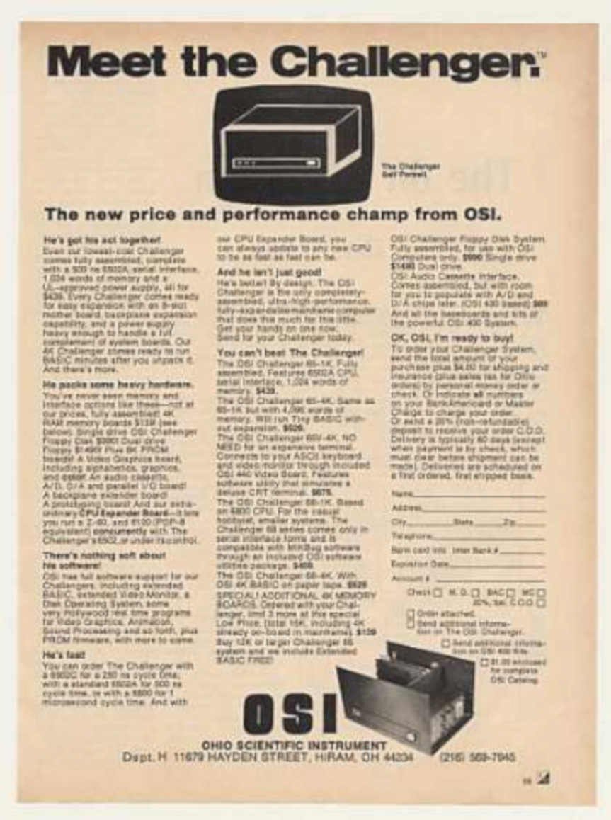 Osichallenger400 Vintage Retro Advert Ads A4 Photo Print