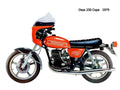 Ossa 250Copa 1979 motorbike A4 Photo Print