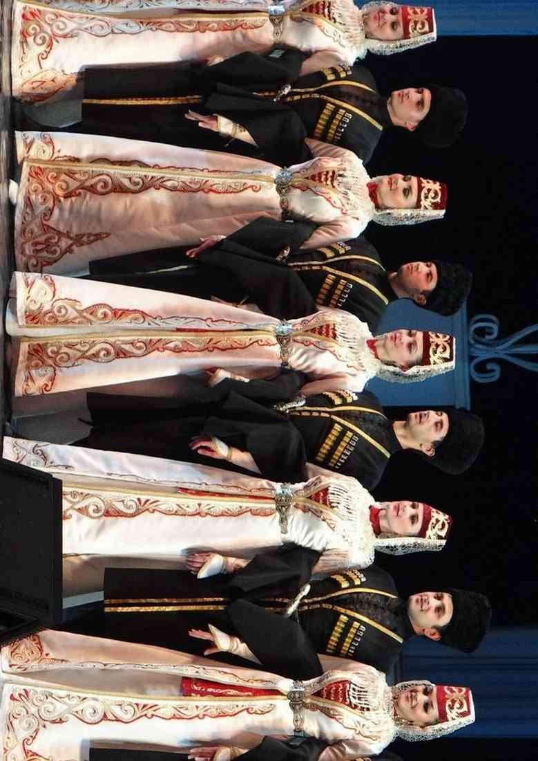 Ossetian Costumes A4 Photo Print
