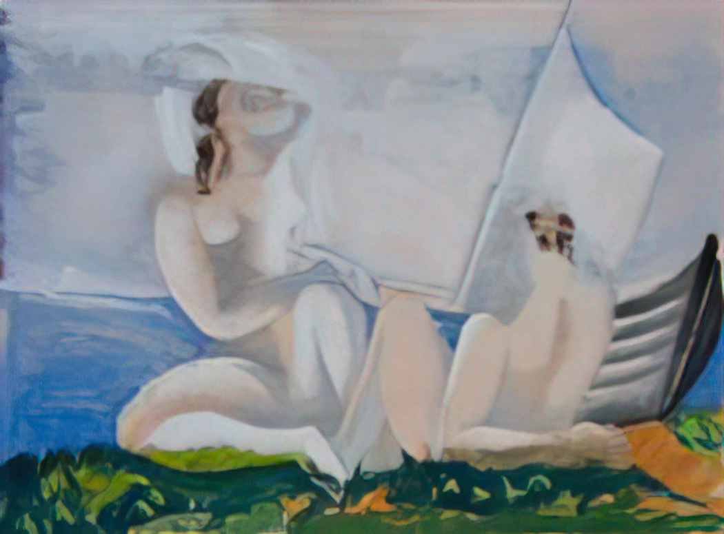 Ossip Zadkine at the water s edge Art A4 Photo Print