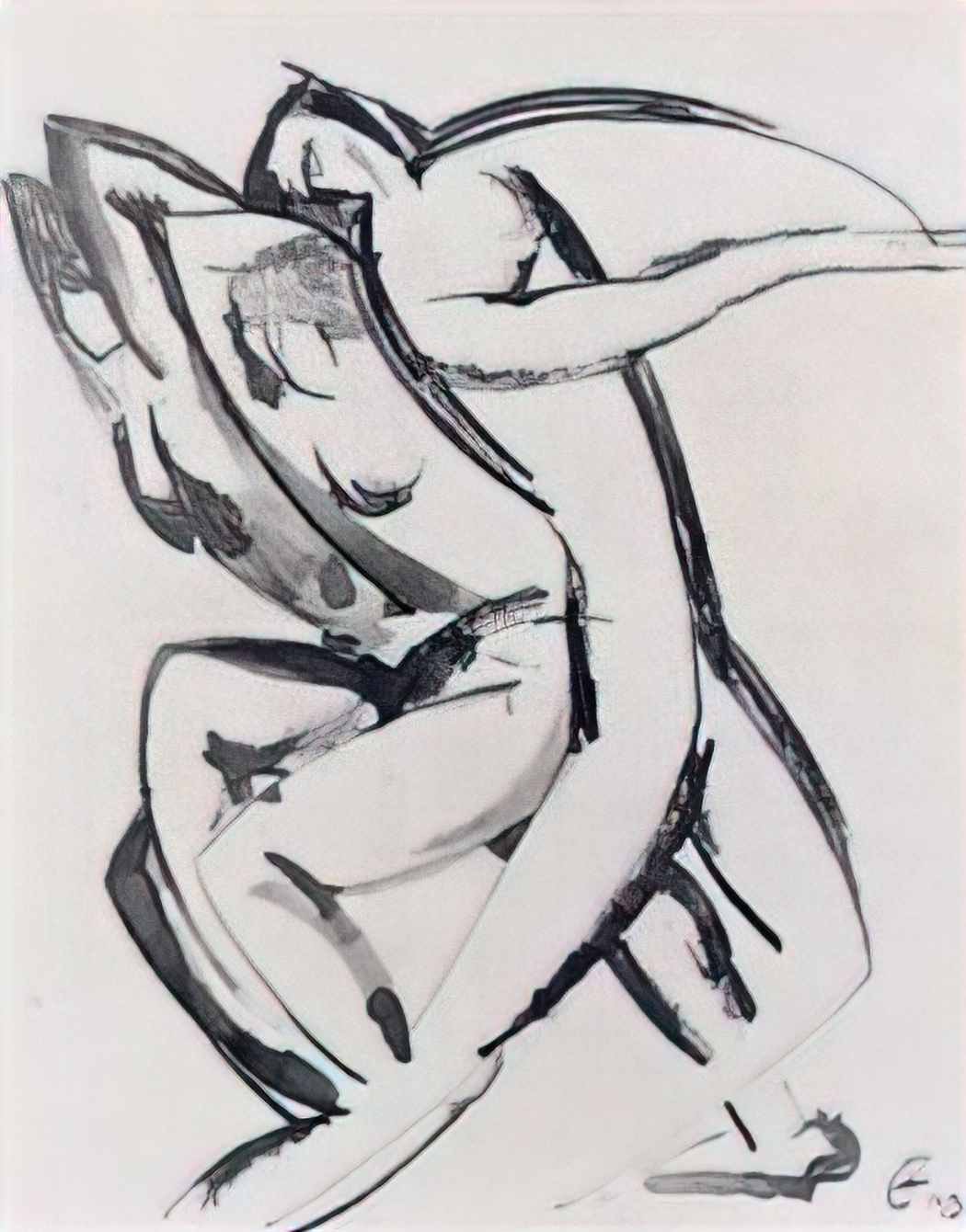 Ossip Zadkine dance Art A4 Photo Print
