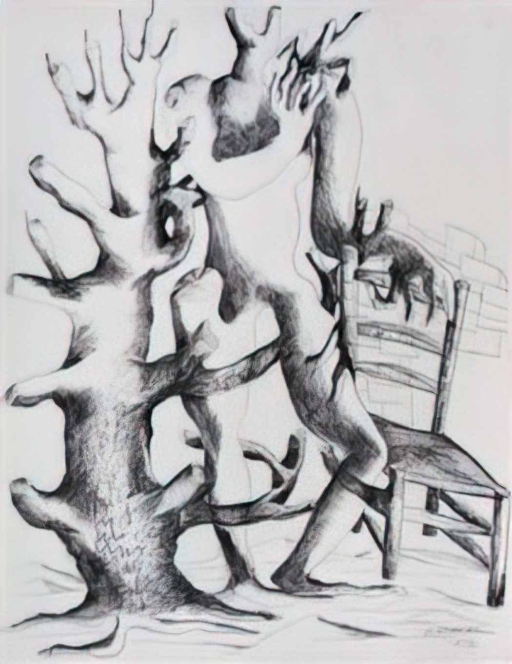 Ossip Zadkine daphne Art A4 Photo Print