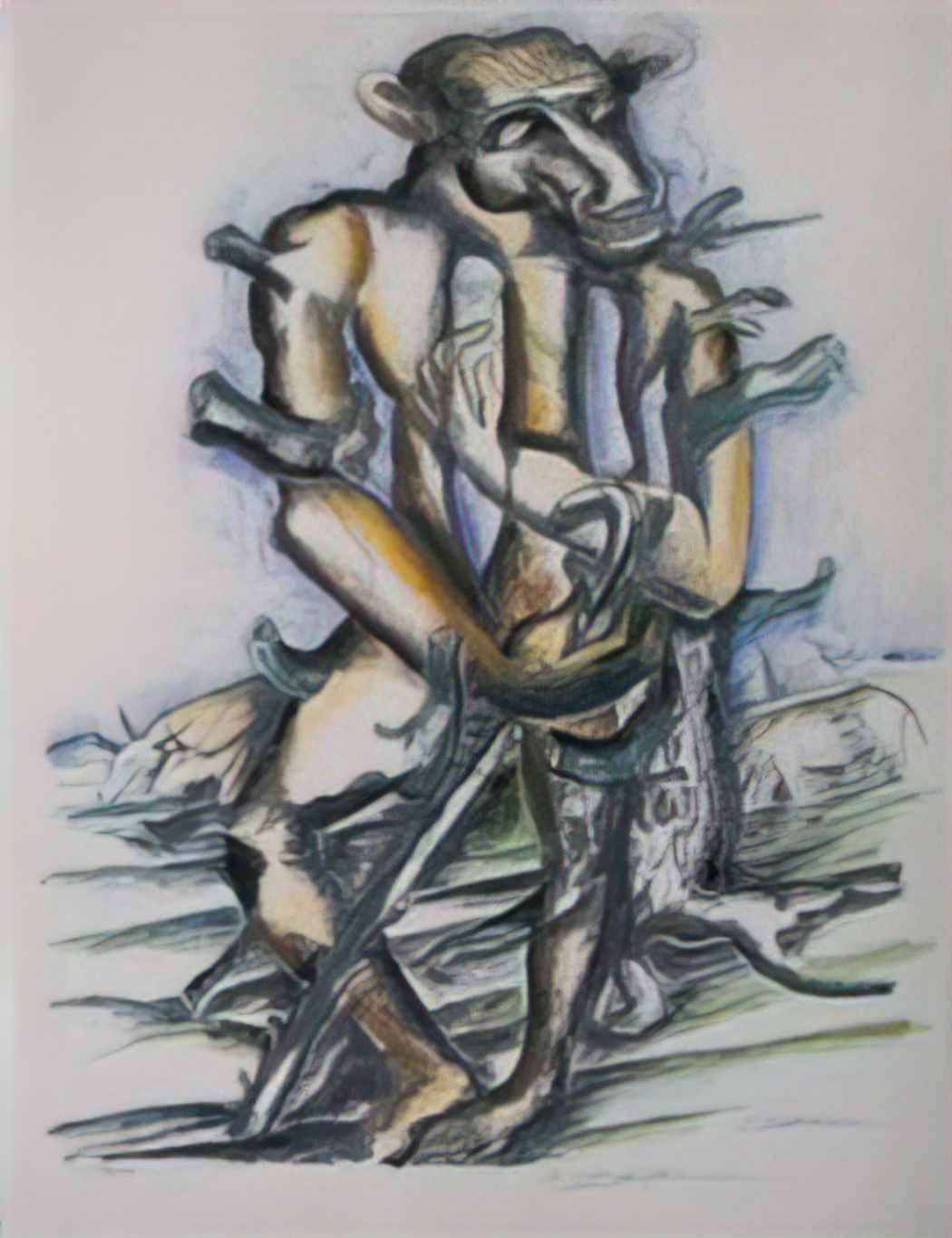 Ossip Zadkine geryon Art A4 Photo Print