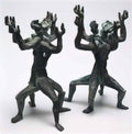 Ossip Zadkine pair of candelabras Art A4 Photo Print