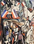 Ossip Zadkine the ball july 14 Art A4 Photo Print