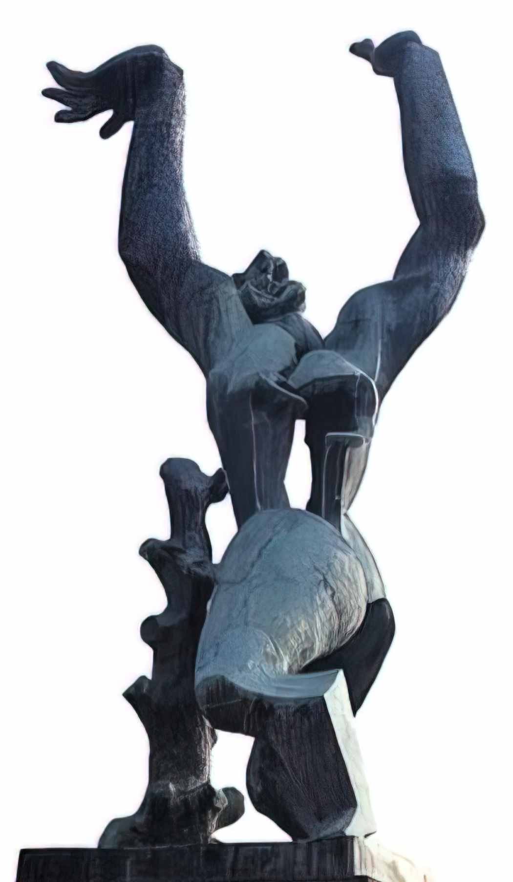 Ossip Zadkine the city destroyed Art A4 Photo Print