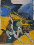Ossip Zadkine three personages Art A4 Photo Print