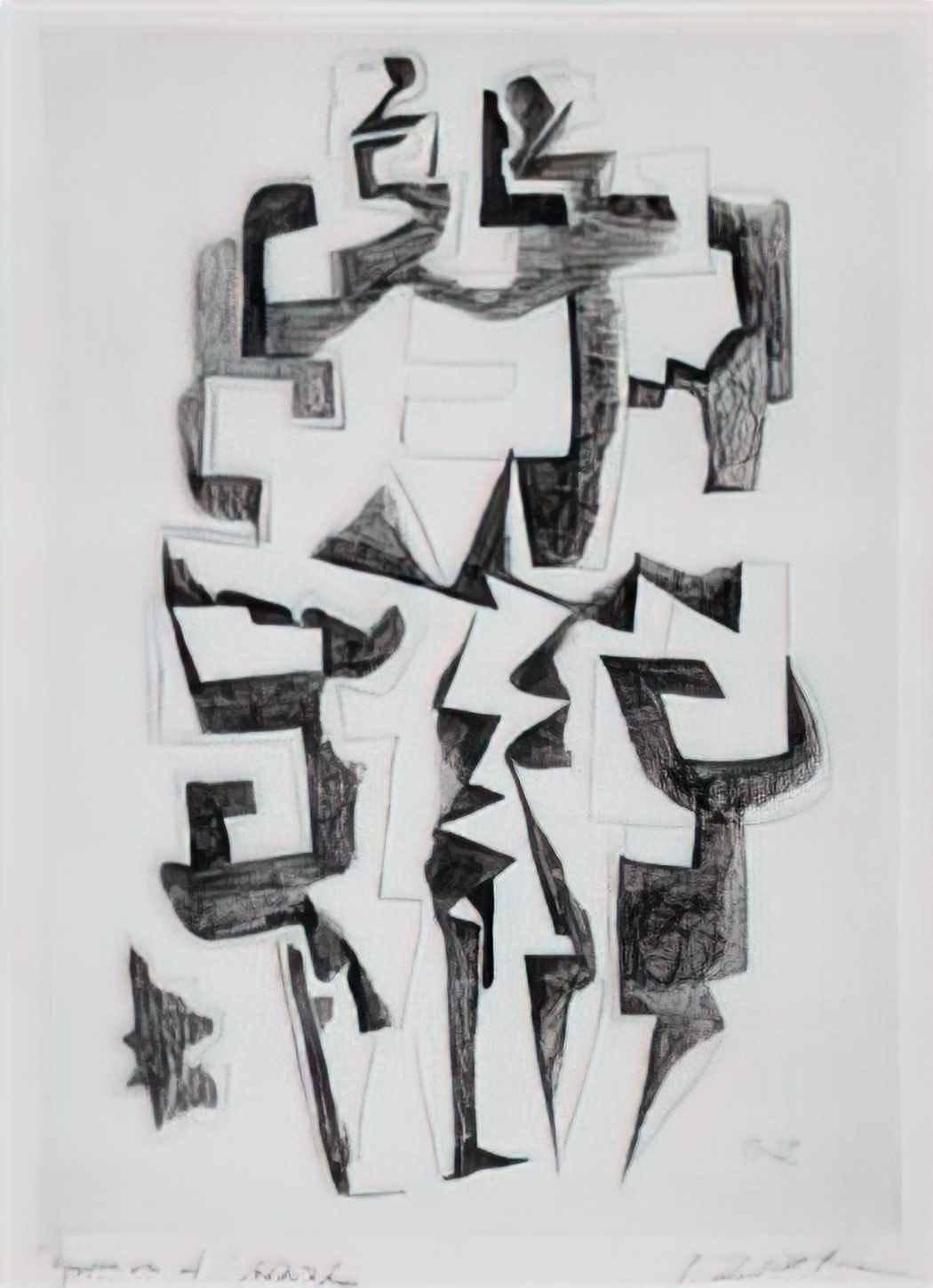 Ossip Zadkine twins Art A4 Photo Print