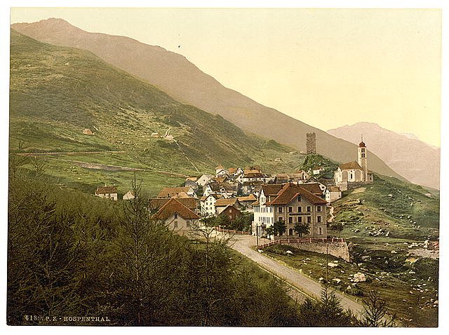 Osterstrasse Hameln Hanover Vintage A4 Photo Print