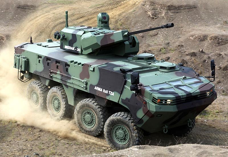 Otokar Arma Wheeled Multirole Military Fighting Vehicle Turkey 4 A4 Photo Print