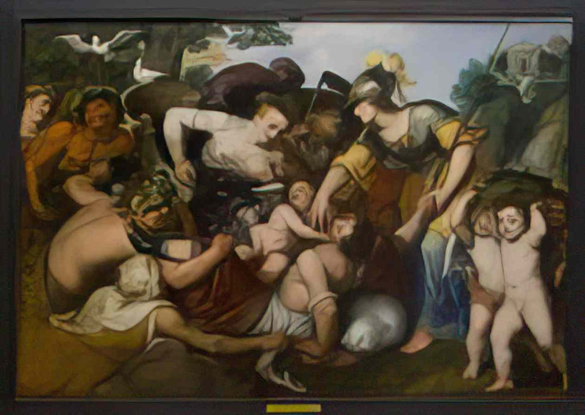 Otto van Veen allegory of the temptations of youth Art A4 Photo Print