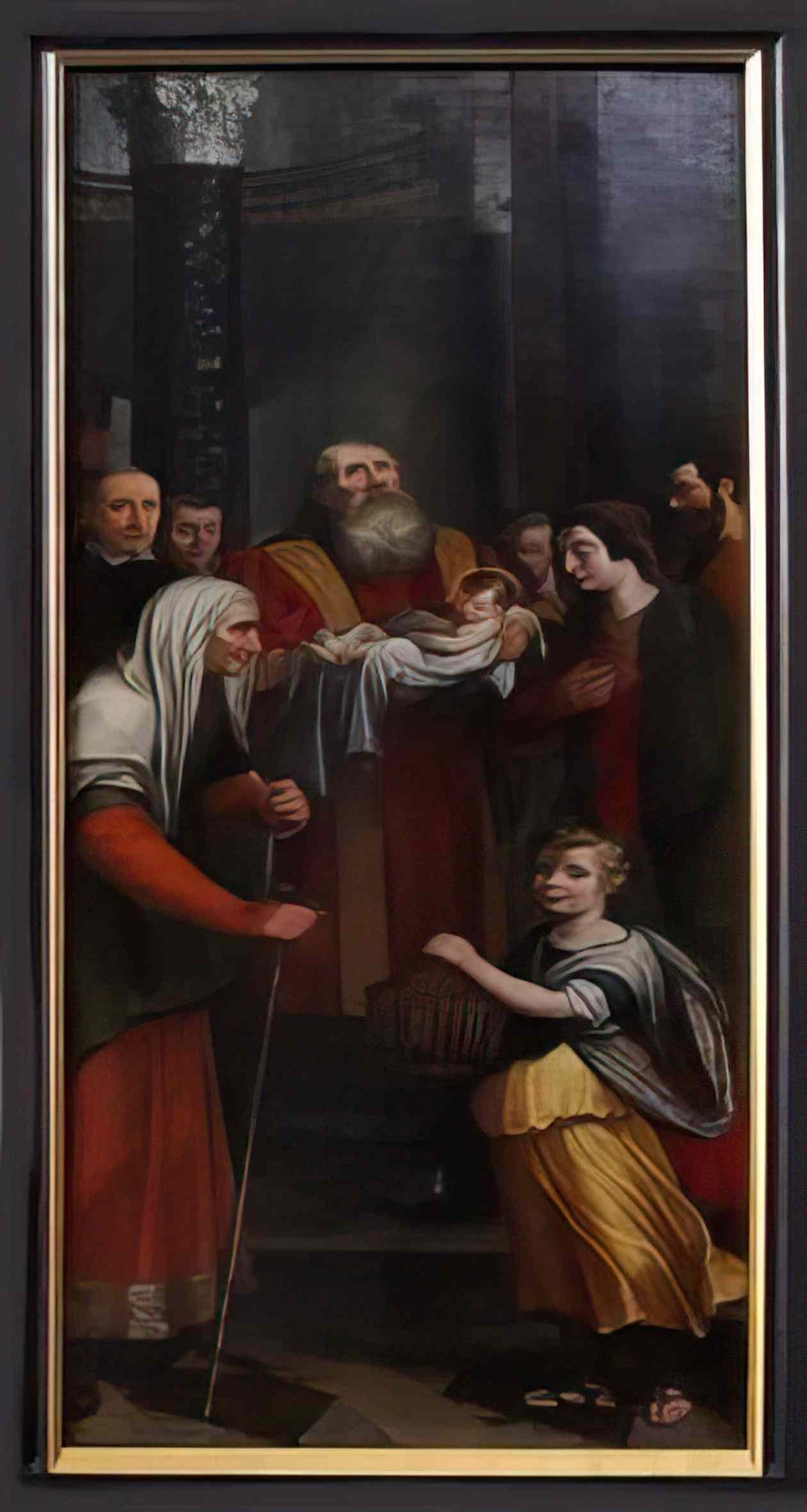 Otto van Veen the presentation in the temple Art A4 Photo Print