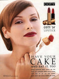 Oty Lipstick Cake 1990s Vintage Retro Advert