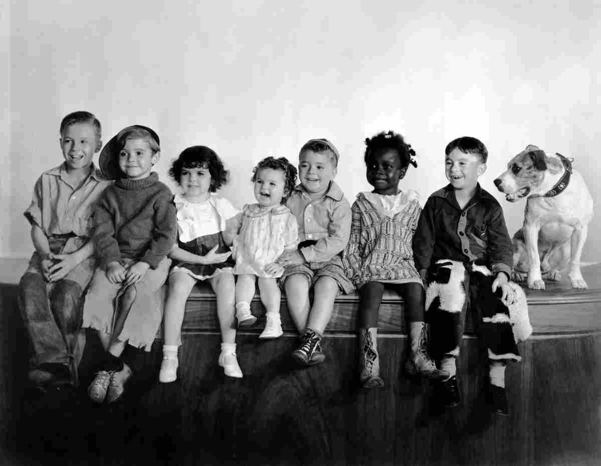 Our Gang 2 film star poster A4 Photo Print