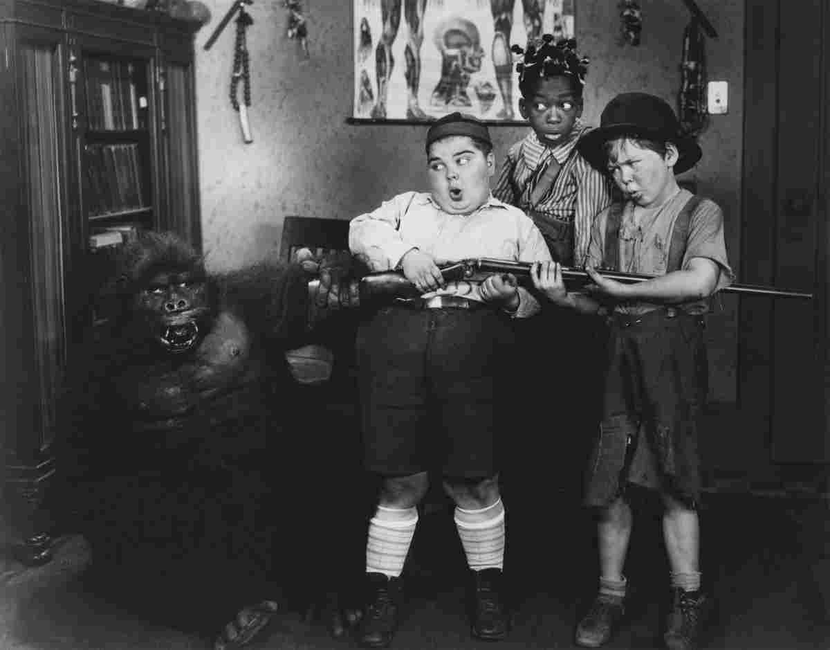 Our Gang 24 film star poster A4 Photo Print