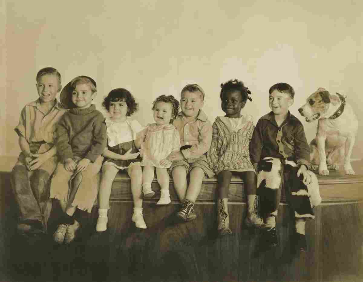 Our Gang 2S film star poster A4 Photo Print