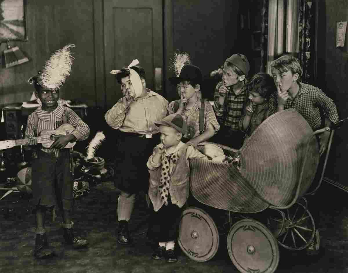 Our Gang Noisy Noises 1S film star poster A4 Photo Print