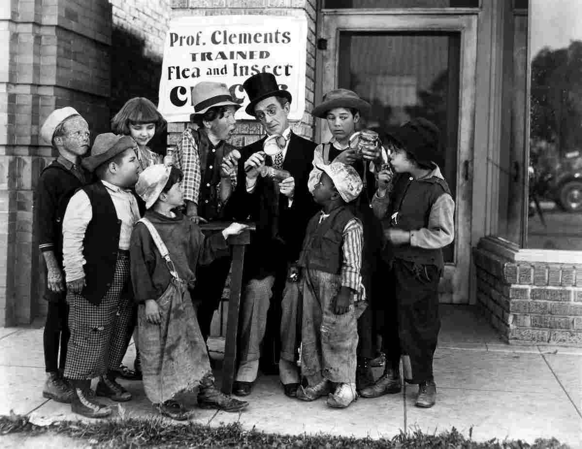 Our Gang Thundering Fleas 1 film star poster A4 Photo Print