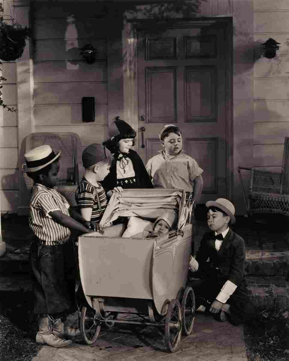 Our Gang Tiny Troubles 1S film star poster A4 Photo Print