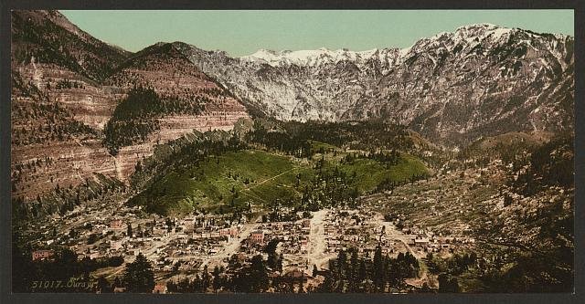 Ouray Vintage A4 Photo Print