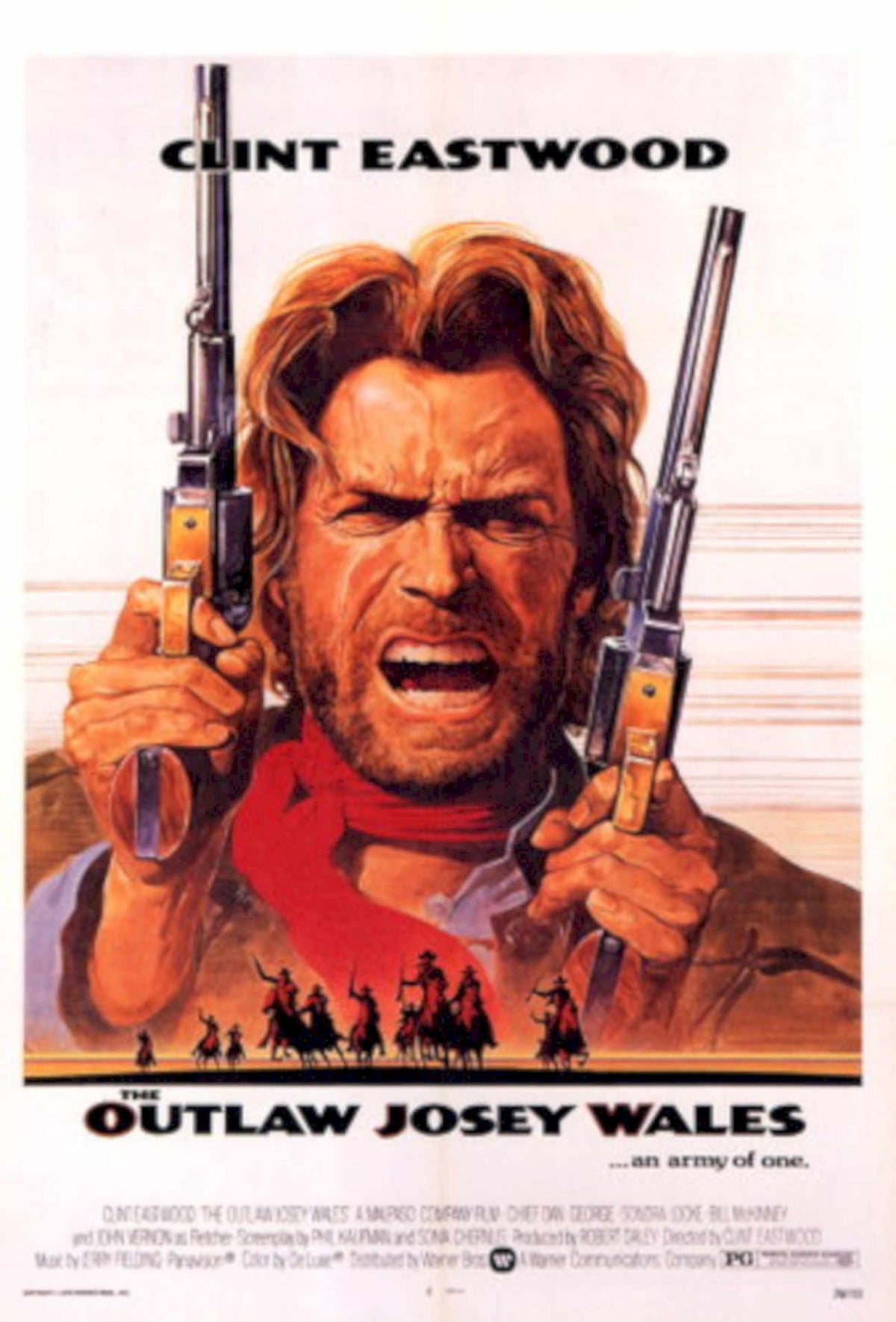 Outlaw Josey Wales 1970s Vintage Retro Advert