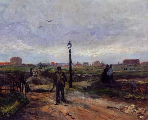Outskirts Of Paris 1886 A4 Photo Print