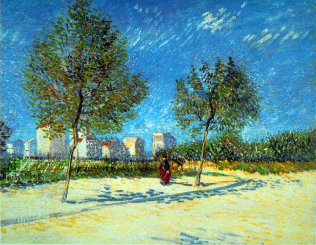 Outskirts Van Gogh A4 Photo Print